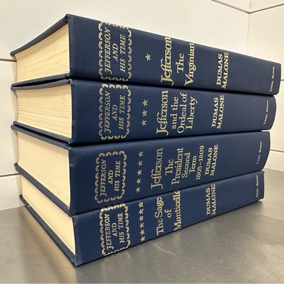 Set of four Jefferson books - like new - decorative, informative, vintage - Picture 2 of 3